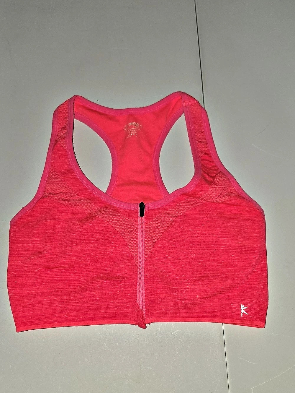 Danskin Racerback Sports Bra Pink Size XL